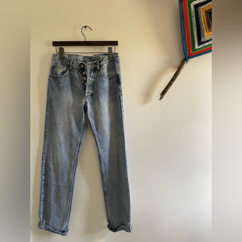 J. Galt Vintage Denim Jeans - Stylish Light Blue Women's Straight Leg Jeans